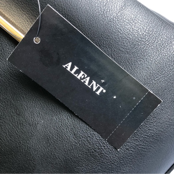 Alfani Moira Dome Satchel, Black, NWT - Picture 10 of 11